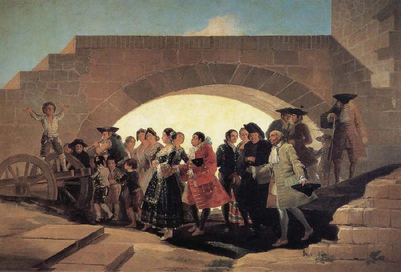 Francisco Goya The Wedding Sweden oil painting art